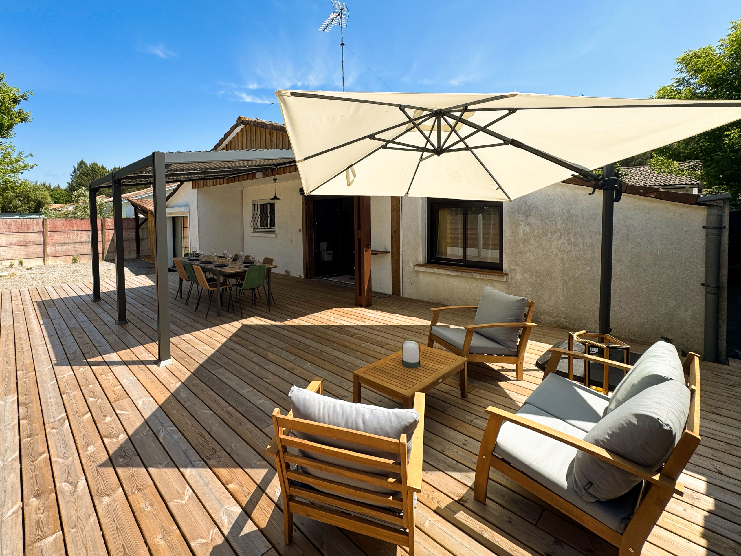 Maison à louer à Andernos-les-Bains avec SPA